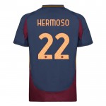 Günstige Fußballtrikots AS Roma Hermoso 22 3rd trikot 2024-25 Kurzarm Günstige Fußballtrikots AS Roma Hermoso 22 3rd trikot 2024-25 Kurzarm